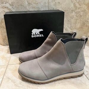 Sorel Women's Gray Chelsea Boots